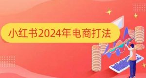 小红书2024年电商打法,手把手教你如何打爆小红书店铺-瀚宇网创