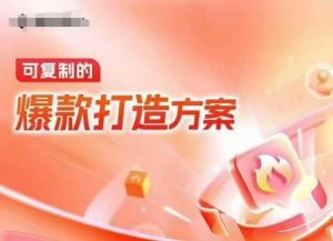 天猫电商爆款运营,可复制的爆款打造方案(线下内训课录音+字幕)-瀚宇网创