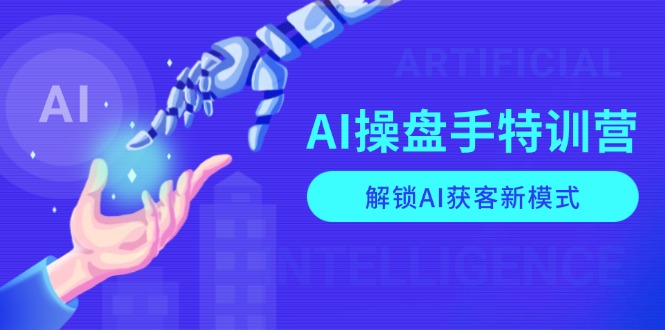 AI-操盘手特训营，解锁AI获客新模式，全面掌握AI商业应用与提示词技巧-瀚宇网创