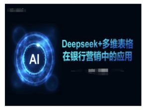 Deepseek+多维表格在银行营销场景中的应用-瀚宇网创