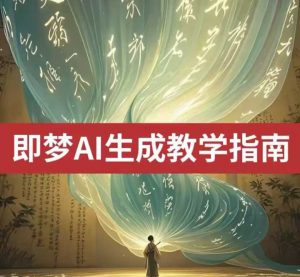 2025即梦ai生成视频教程,一学就会国内免费文字生成视频图片生成视频-瀚宇网创