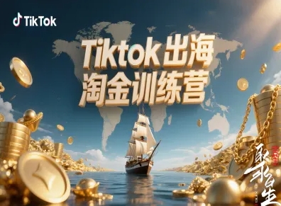 Tiktok出海淘金训练营，跨境电商TK实战变现-瀚宇网创