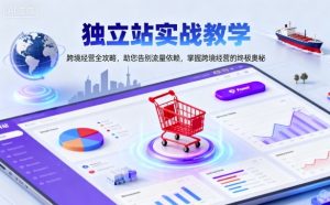 独立站实战教学,跨境经营全攻略,助您告别流量依赖,掌握跨境经营的终极奥-瀚宇网创
