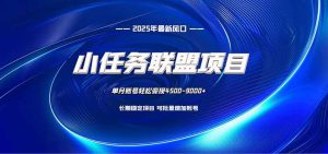 小任务联盟项目:一台电脑每天只需10分钟,轻松简单稳定-瀚宇网创