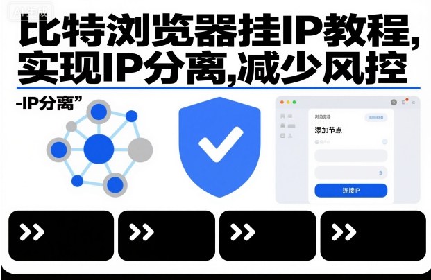 比特浏览器挂IP教程，实现IP分离，减少风控-瀚宇网创