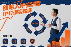 创始人IP实训营，IP打造实操课-瀚宇网创