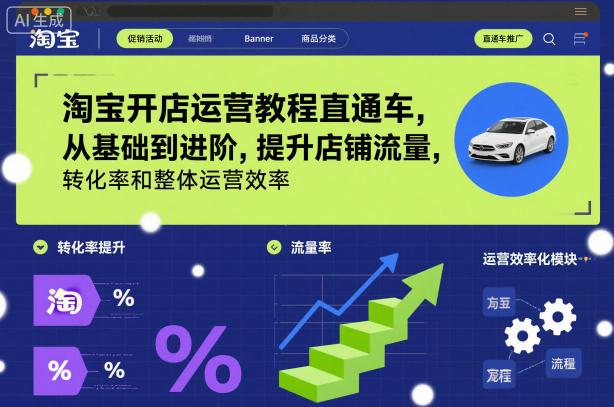 &#28120;&#23453;&#24320;&#24215;&#36816;&#33829;&#25945;&#31243;&#30452;&#36890;&#36710;&#65292;&#20174;&#22522;&#30784;&#21040;&#36827;&#38454;&#65292;&#25552;&#21319;&#24215;&#38138;&#27969;&#37327;&#65292;&#36716;&#21270;&#29575;&#21644;&#25972;&#20307;&#36816;&#33829;&#25928;&#29575;&#65288;&#26356;&#26032;11&#26376;&#65289;
