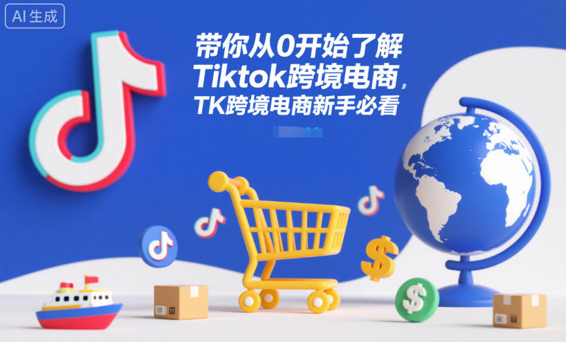 带你从0开始了解Tiktok跨境电商,TK跨境电商新手必看-瀚宇网创