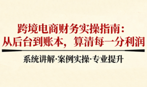 2025跨境电商财务实操指南-瀚宇网创