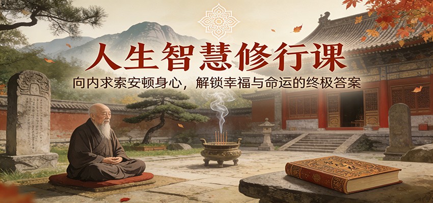 人生智慧修行课：向内求索安顿身心，解锁幸福与命运的终极答案-瀚宇网创