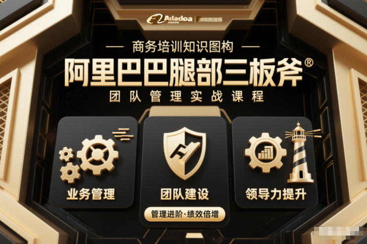 团队管理必学课程系列，阿里巴巴“腿部三板斧”-瀚宇网创