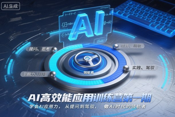 AI高效能应用训练营第一期，学会AI应用力，从提问到驾驭，做AI时代的领航者(更新)-瀚宇网创