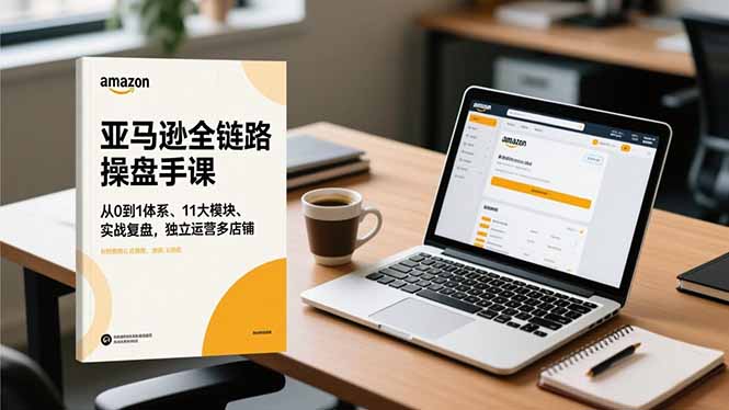 亚马逊全链路操盘手课,从0到1体系、11大模块、实战复盘,独立运营多店铺-瀚宇网创
