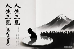 人生三见一见天地见众生见自己，活出自我拥有清晰幸福人生，搞透人性-瀚宇网创