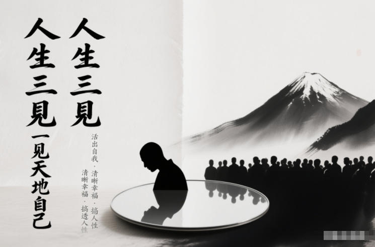 人生三见一见天地见众生见自己，活出自我拥有清晰幸福人生，搞透人性-瀚宇网创