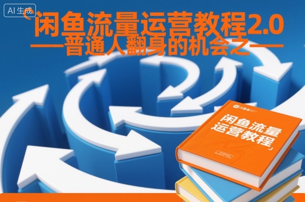 闲鱼流量运营教程2.0——普通人翻身的机会之一-瀚宇网创