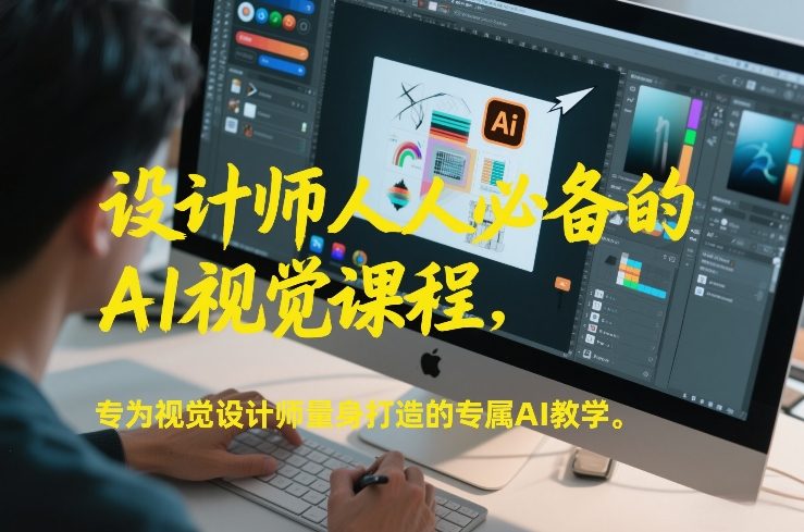 设计师人人必备的AI视觉课程，专为视觉设计师量身打造的专属AI教学-瀚宇网创