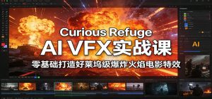 Curious Refuge AI VFX实战课，零基础打造好莱坞级爆炸火焰电影特效-瀚宇网创