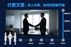 付费文章：求人办事，如何把握节奏-瀚宇网创