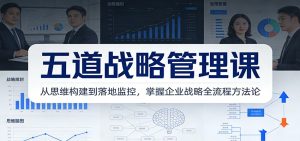 五道战略管理课：从思维构建到落地监控，掌握企业战略全流程方法论-瀚宇网创