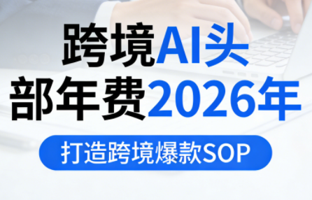 跨境AI头部年费2026年，打造跨境爆款SOP-瀚宇网创