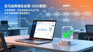 亚马逊跨境实战课-2026更新：从思维框架、安全选品到Listing广告，步步为营构建长期盈利能力-瀚宇网创
