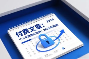 付费文章：个人年度建议指南：2026年指南-瀚宇网创