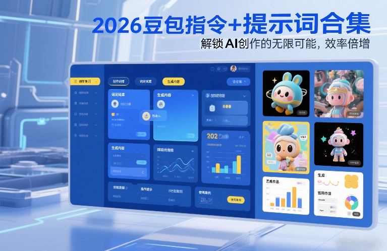 2026豆包指令+提示词合集,解锁AI创作的无限可能,效率倍增-瀚宇网创