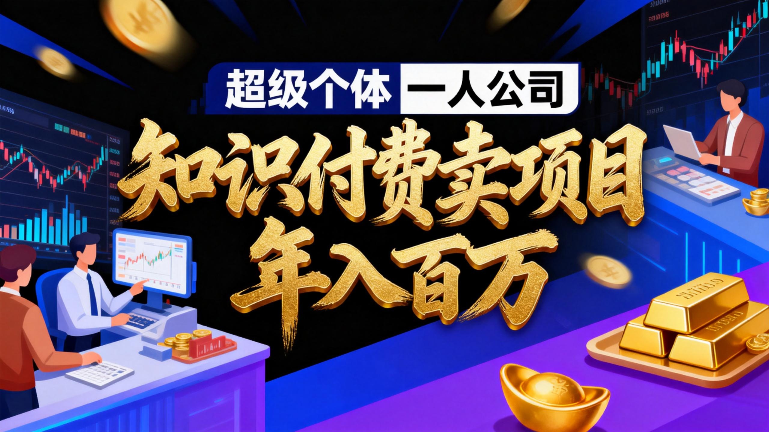 2026年“超级个体一人公司”私域卖项目年入百万，个人IP-精准引流-项目包装-转化成交-瀚宇网创