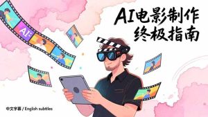 AI电影制作终极指南：从创意到成片，系统掌握智能影视全流程实战课(中英字幕-瀚宇网创
