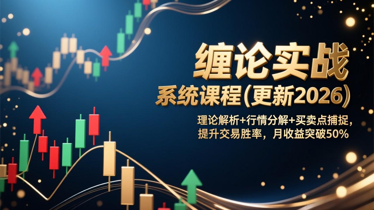 缠论实战系统课程(更新2026-瀚宇网创