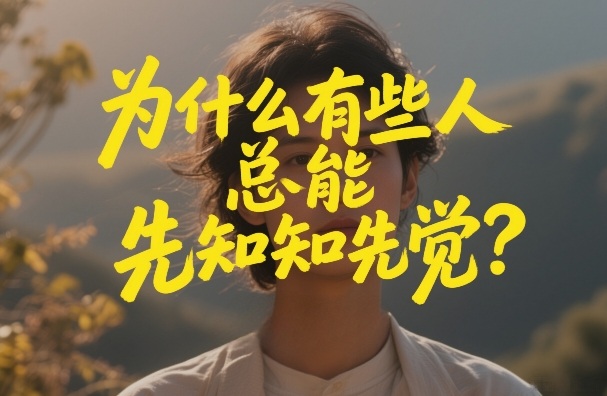 付费文章：为什么有些人总能先知先觉？-瀚宇网创