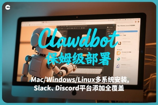 Clawdbot保姆级部署，从入门介绍、Mac/Windows/Linux多系统安装，到Slack、Discord平台添加全覆盖-瀚宇网创