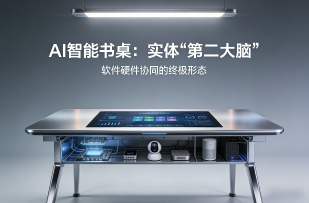 AI智能书桌搭建，构建你的实体“第二大脑”，软件硬件协同的终极形态-瀚宇网创