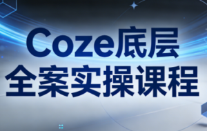 华仔·Coze底层全案实操课程(更新)-瀚宇网创
