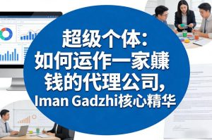 超级个体:如何运作一家賺钱的代理公司,Iman Gadzhi核心精华(双语字幕)-瀚宇网创