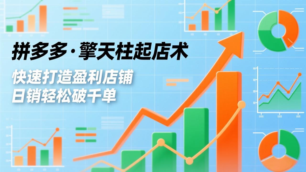 拼多多·擎天柱起店术3.0(更新-瀚宇网创