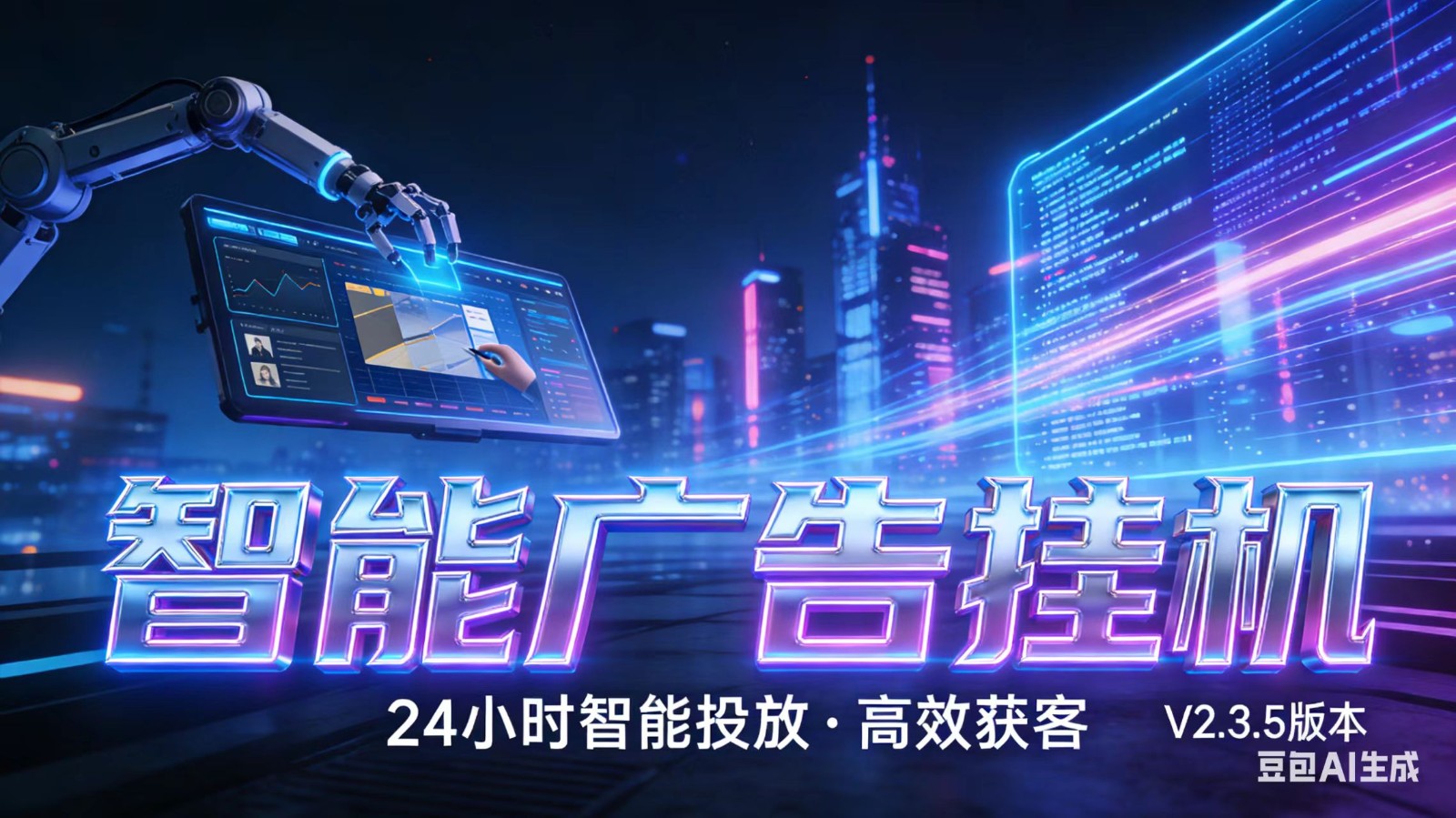 图片[1]-AI 广告云挂机 · 全域流量变现平台-瀚宇网创
