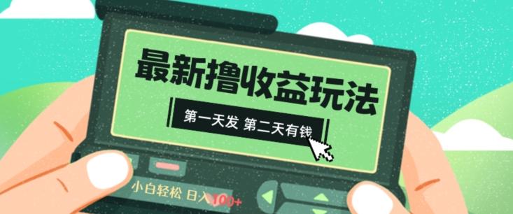 2024最新撸视频收益玩法,第一天发,第二天就有钱-瀚宇网创