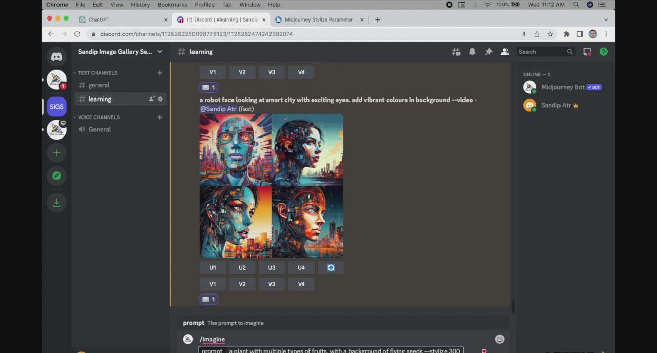 图片[2]-ChatGPT4 和 MidJourney AI 绘画聊天革命性指南教程-33节视频课-中英字幕-瀚宇网创