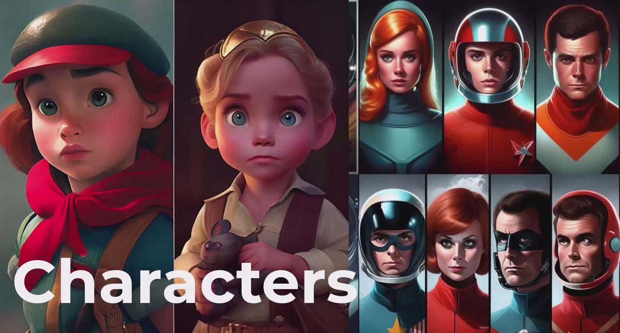 掌握 MidJourney V5 AI + ChatGPT创建一致的角色设计图像-22节课-中英字幕-瀚宇网创