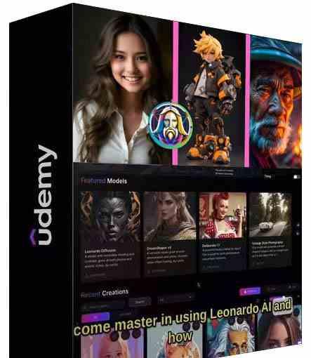 图片[2]-比Midjourney更好的Leonardo AI绘画图像大师班教程-16讲-中英字幕-瀚宇网创