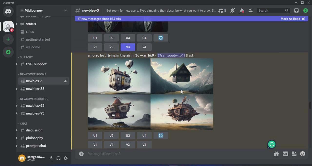 图片[3]-Midjourney AI：从零基础到高级版的大师班教程-34节课-中英字幕-瀚宇网创