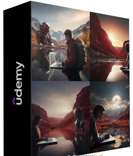 ChatGPT4 和 MidJourney AI 绘画聊天革命性指南教程-33节视频课-中英字幕-瀚宇网创