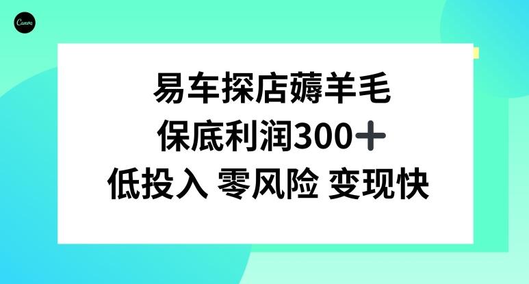 易车APP首页十亿补贴活动，选择到店补贴，保底利润300+-瀚宇网创