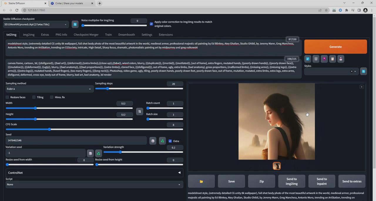 图片[2]-Stable Diffusion 大师班: 利用AI创建艺术图像及视频-31视频课-中英字幕-瀚宇网创