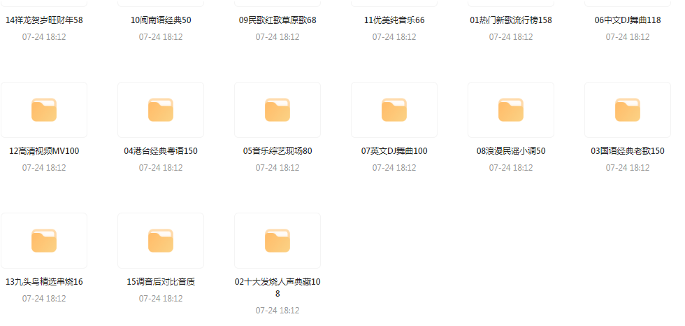 【无损音乐分享】2024龙年车载音乐九头鸟贺岁专辑-瀚宇网创