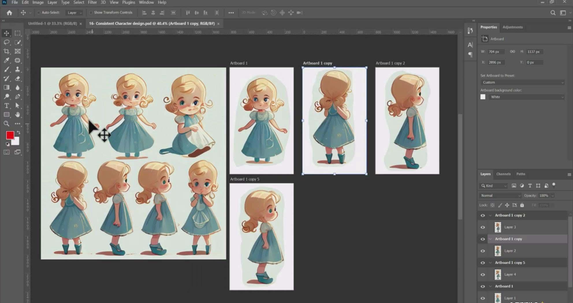 图片[7]-掌握 MidJourney V5 AI + ChatGPT创建一致的角色设计图像-22节课-中英字幕-瀚宇网创