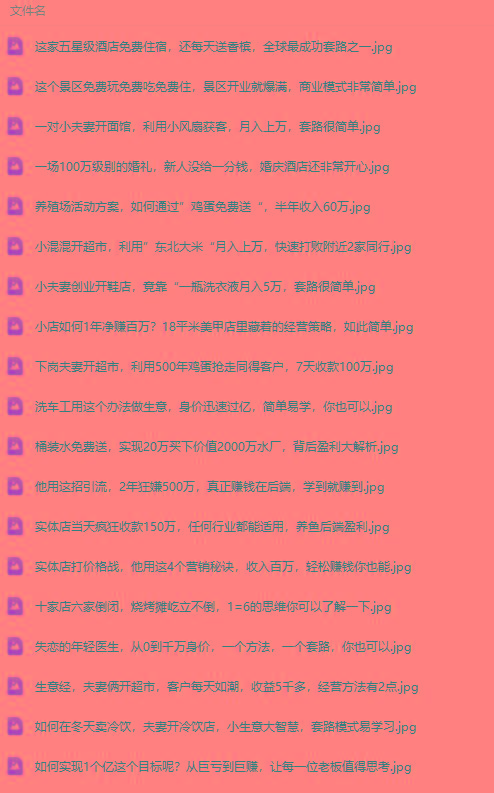 图片[2]-(9607期)真实有效391套商业模式，年入几十到几百万案例解析(电子书+视频+图文)-瀚宇网创