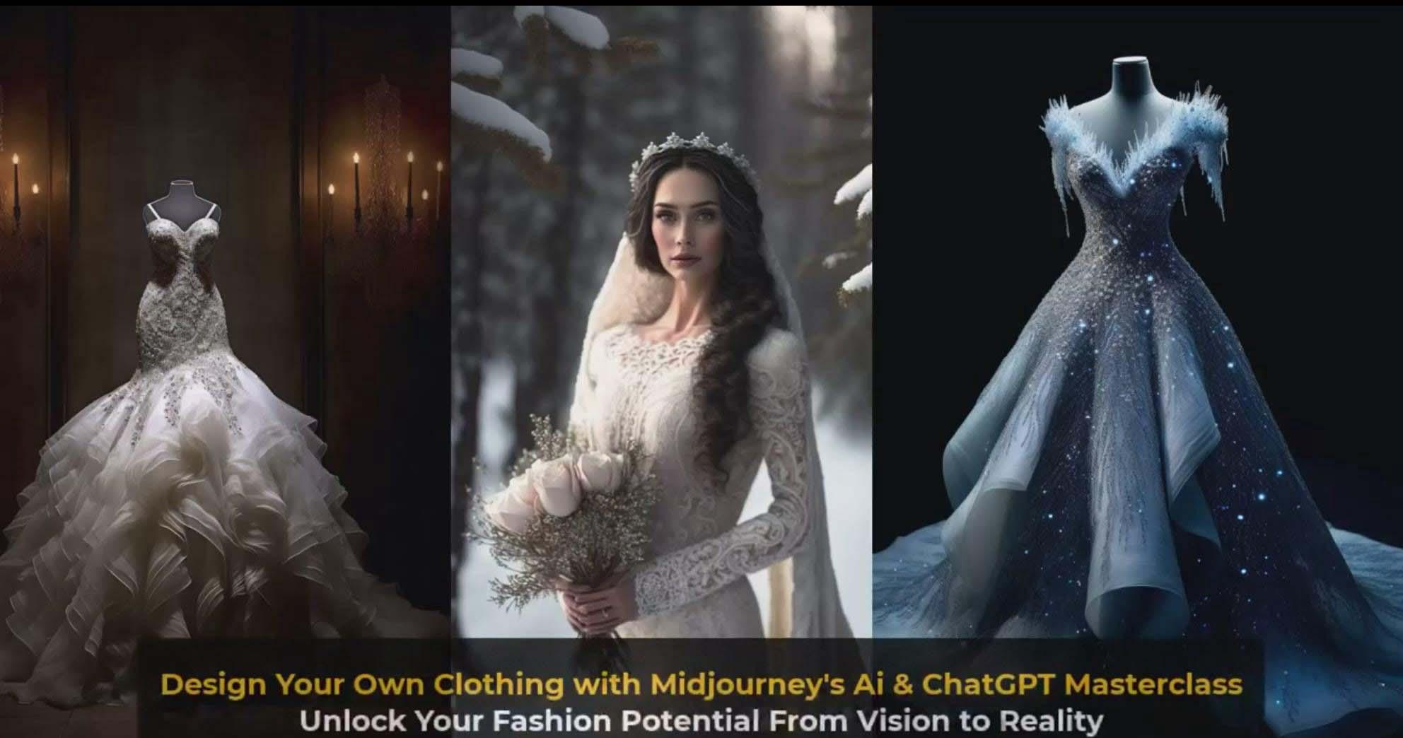 图片[7]-利用 Midjourneys Ai 人工智能设计自己的服装AI大师班-10节课-中英字幕-瀚宇网创